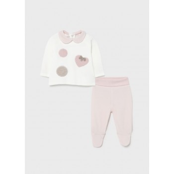 Ensemble bébé fille rose