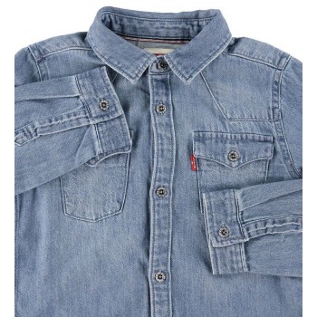 Chemise jean LEVIS |  Jojo&Co : Vêtements enfants - Antibes