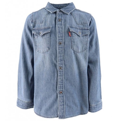 Chemise jean LEVIS |  Jojo&Co : Vêtements enfants - Antibes