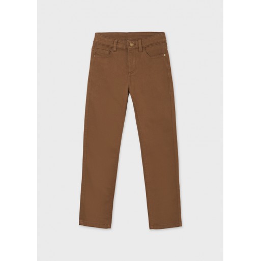 Pantalon marron garçon junior - MAYORAL | Boutique Jojo&Co