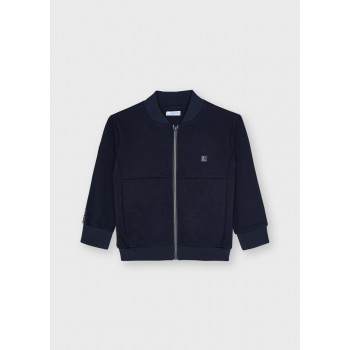 Veste zipper marine garçon