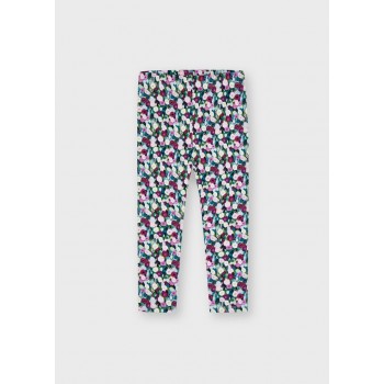 Leggings fleurs fille