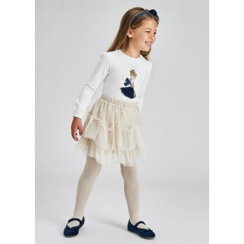 Jupe tulle fille - MAYORAL | Jojo&Co : Vêtements enfants - Antibes