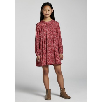 Robe rouge junior - MAYORAL | Jojo&Co : Vêtements enfants - Antibes