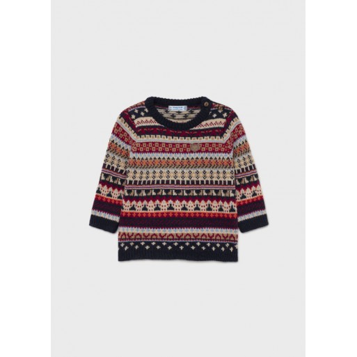 Pull jacquard bébé - MAYORAL | Jojo&Co : Vêtements enfants - Antibes Pull jacquard bébé - MAYORAL | Jojo&Co : Vêtements enfants - Antibes