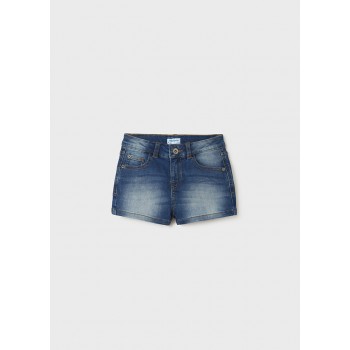 Short jean fille - MAYORAL | Jojo&Co : Vêtements enfants - Antibes