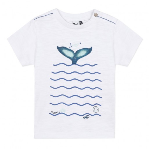 Tee Shirt Baleine  - 3 POMMES | Jojo&Co : Vêtements enfants - Antibes