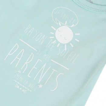 Body Couleur Lagon - 3 POMMES | Boutique Jojo&Co