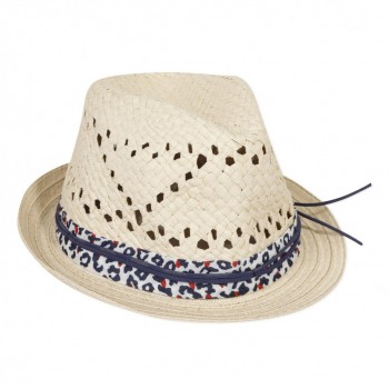 Chapeau Paille Ruban Léopard - 3 POMMES | Boutique Jojo&Co