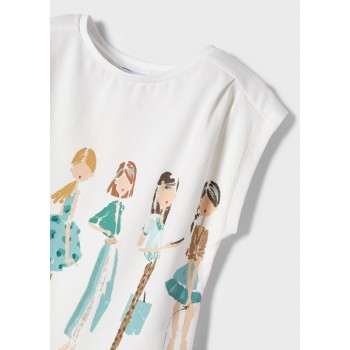 Tee shirt mode fille - MAYORAL | Boutique Jojo&Co