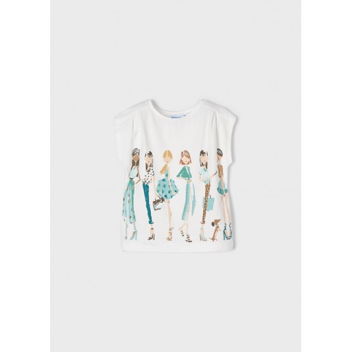 Tee shirt mode fille - MAYORAL | Boutique Jojo&Co Tee shirt mode fille - MAYORAL | Boutique Jojo&Co