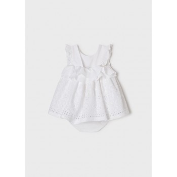 Robe brodée bébé fille - MAYORAL | Boutique Jojo&Co - Antibes