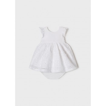 Robe brodée bébé fille - MAYORAL | Boutique Jojo&Co - Antibes