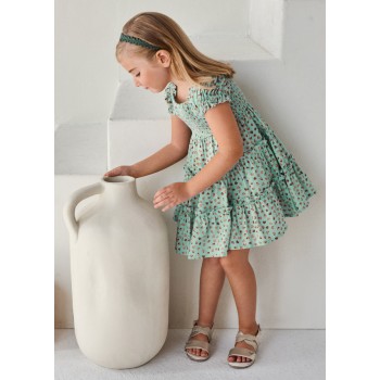 Robe jade fille - MAYORAL | Jojo&Co : Vêtements enfants - Antibes