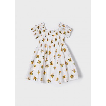 Robe toucans fille - MAYORAL | Jojo&Co : Vêtements enfants - Antibes