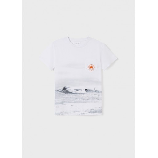 Tee shirt surf garçon junior - MAYORAL | Boutique Jojo&Co - Antibes