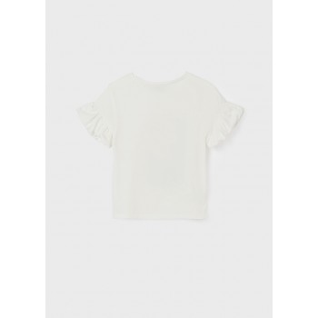 Tee shirt graphique fille junior - MAYORAL | Boutique Jojo&Co - Antibes