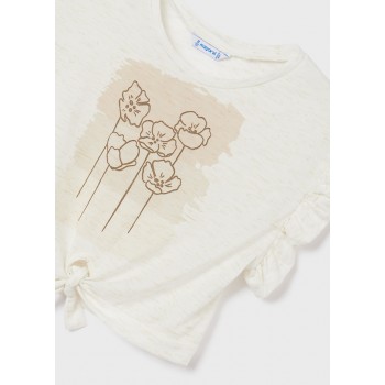 Tee shirt crops fille junior - MAYORAL | Boutique Jojo&Co - Antibes