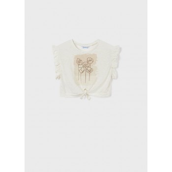 Tee shirt crops fille junior - MAYORAL | Boutique Jojo&Co - Antibes