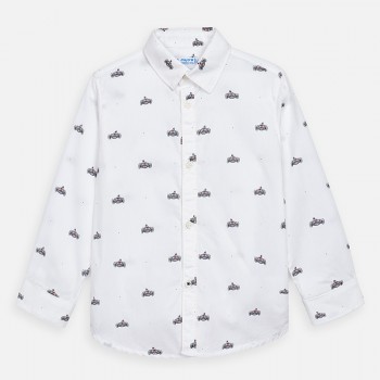 Chemise Motif Voiture Rétro