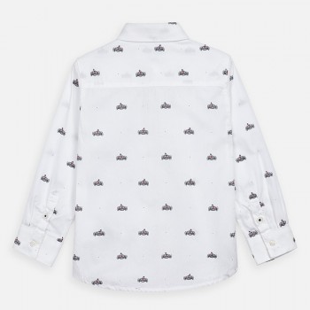 Chemise Motif Voiture Rétro - MAYORAL | Boutique Jojo&Co