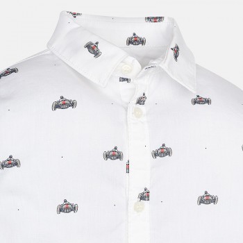 Chemise Motif Voiture Rétro - MAYORAL | Boutique Jojo&Co