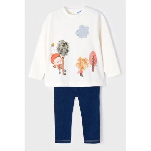 Sous pull bébé fille - MAYORAL  Jojo&Co : Vêtements enfants - Antibes