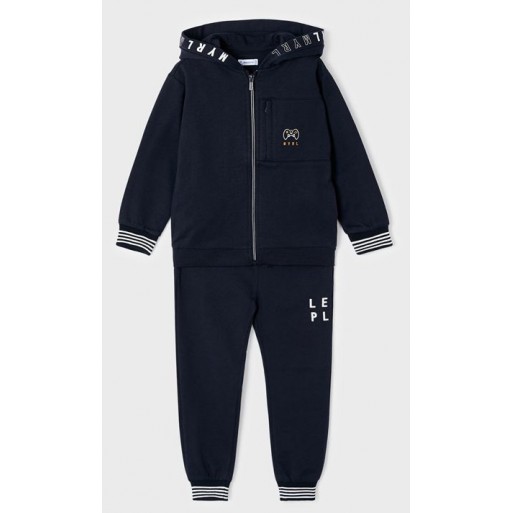 Jogging gris et bleu marine enfant garçon