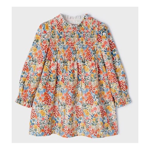 Robe smockée florale - MAYORAL | Boutique Jojo&Co Robe smockée florale - MAYORAL | Boutique Jojo&Co
