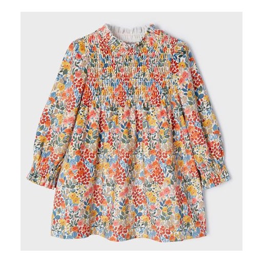 Robe smockée florale - MAYORAL | Boutique Jojo&Co