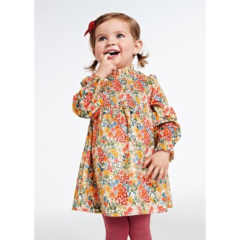 Robe smockée florale - MAYORAL | Boutique Jojo&Co