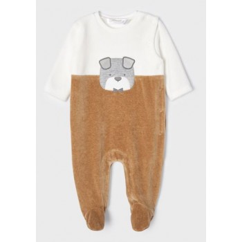 Pyjama velours bébé garçon