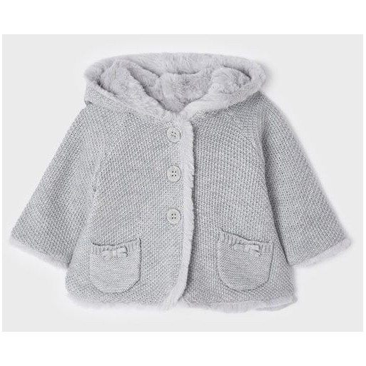 Veste à capuche maille bébé - MAYORAL | Boutique Jojo&Co