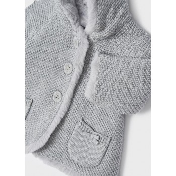 Veste à capuche maille bébé - MAYORAL | Boutique Jojo&Co