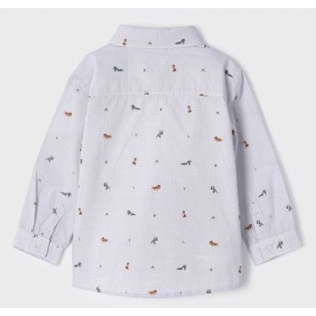 Chemise manches longues bébé garçon chiens- MAYORAL | Boutique Jojo&Co