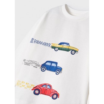 T-shirt voitures - MAYORAL | Jojo&Co : Vêtements enfants - Antibes