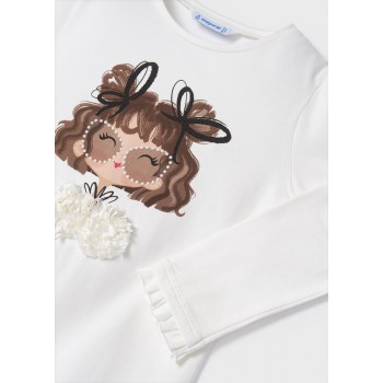 T-shirt fille - MAYORAL | Jojo&Co : Vêtements enfants - Antibes