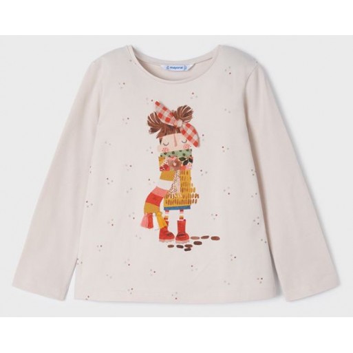 T-shirt fille - MAYORAL | Jojo&Co : Vêtements enfants - Antibes