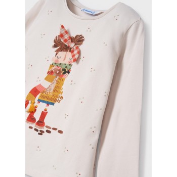 T-shirt fille - MAYORAL | Jojo&Co : Vêtements enfants - Antibes