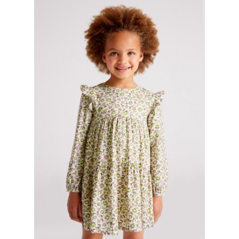 Robe à fleurs fille - MAYORAL | Jojo&Co : Vêtements enfants - Antibes