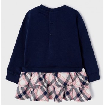Robe bicolore à carreaux - MAYORAL | Boutique Jojo&Co
