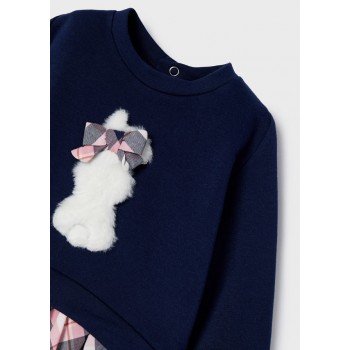 Robe bicolore à carreaux - MAYORAL | Boutique Jojo&Co