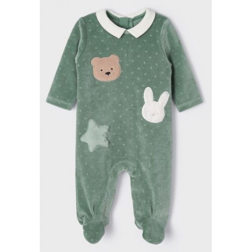 Pyjama velours bébé garçon  - MAYORAL | Boutique Jojo&Co