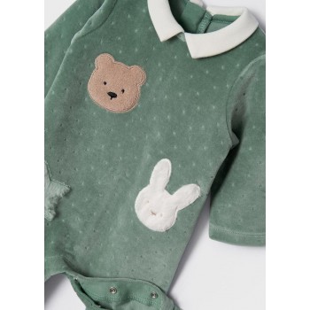 Pyjama velours bébé garçon  - MAYORAL | Boutique Jojo&Co