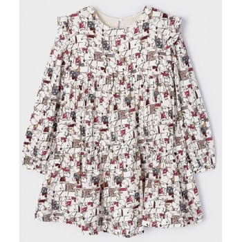 Robe chiens fille - MAYORAL | Jojo&Co : Vêtements enfants - Antibes