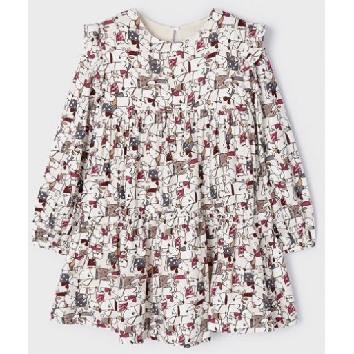Robe chiens fille - MAYORAL | Jojo&Co : Vêtements enfants - Antibes Robe chiens fille - MAYORAL | Jojo&Co : Vêtements enfants - Antibes