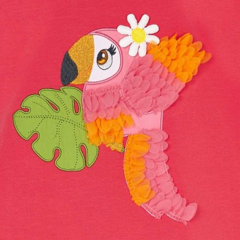 Robe pastèque broderie toucan - MAYORAL | Boutique Jojo&Co