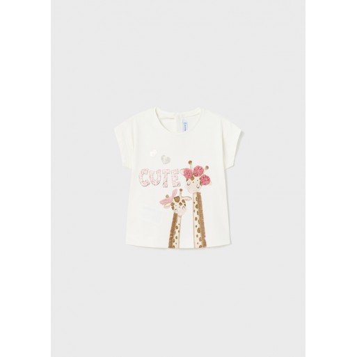 Tee shirt girafe bébé - MAYORAL | Boutique Jojo&Co