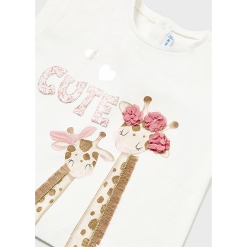 Tee shirt girafe bébé - MAYORAL | Boutique Jojo&Co