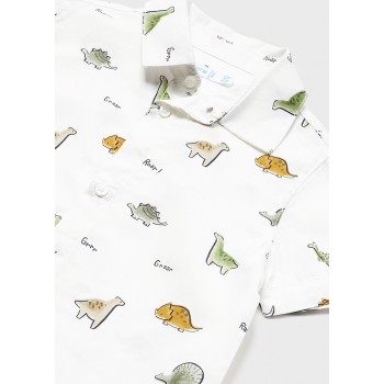 Chemise dinosaure garçon  - MAYORAL | Boutique Jojo&Co